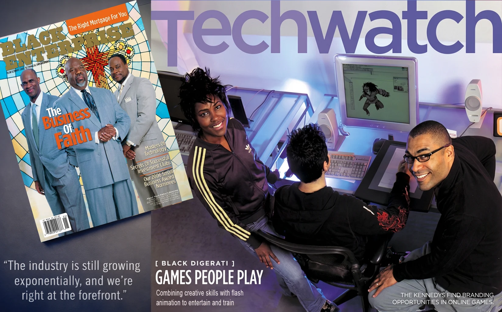 Black Enterprise and Techwatch feature on The Kennedy Firm