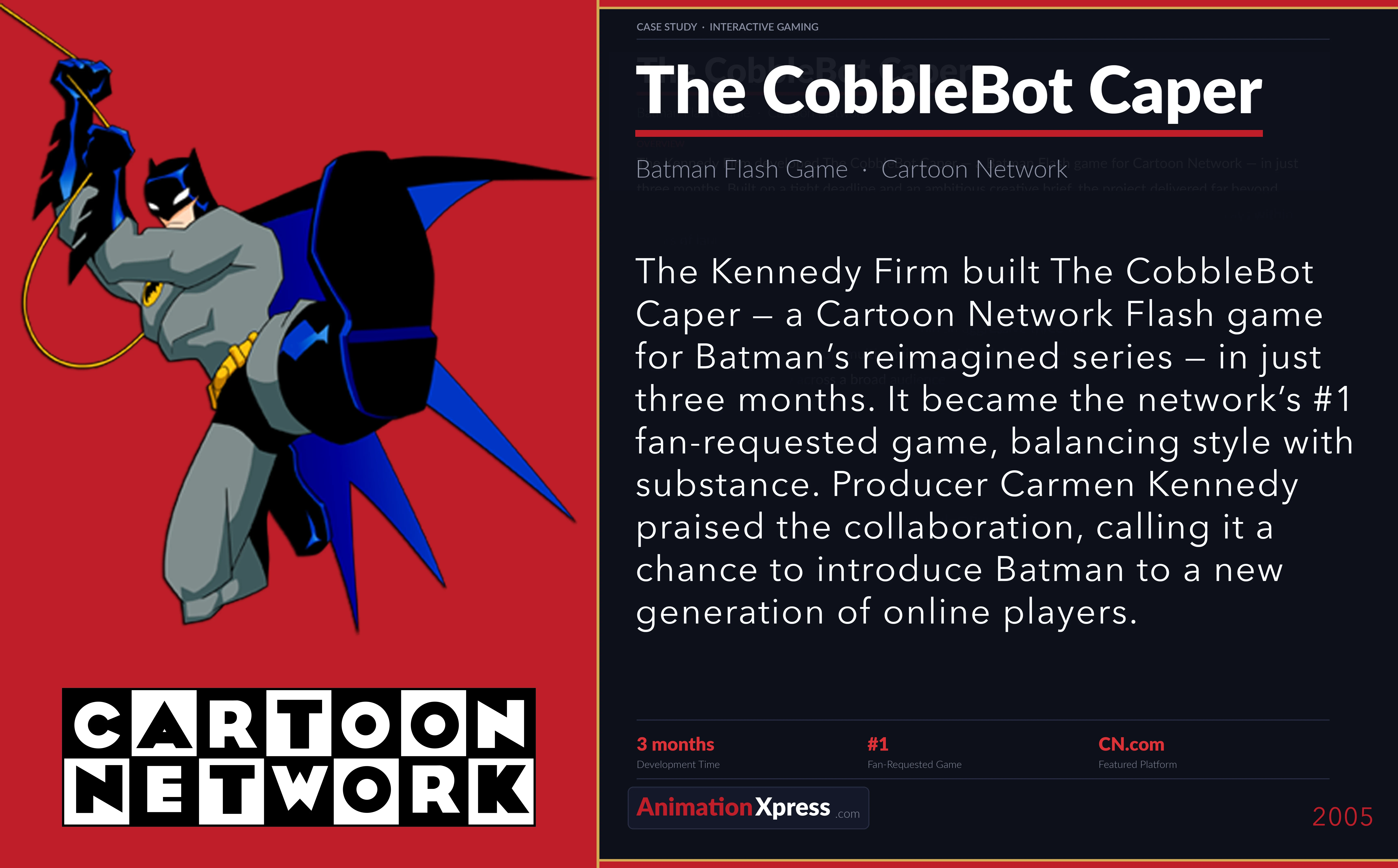 AnimationXpress: The CobbleBot Caper on Cartoon Network